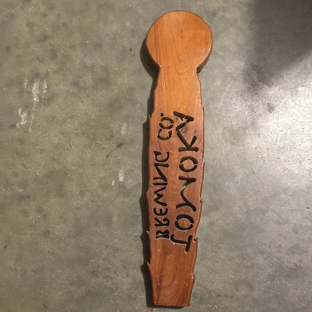 Beer Tap Handle Tomoka Brewing Co. Florida Weisse Beer Tap Handle